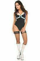 Blue/Purple Holo Halter Bra Harness.