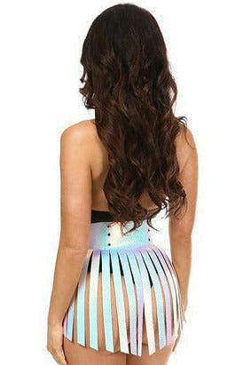 Mermaid Holo Fringe Skirt.