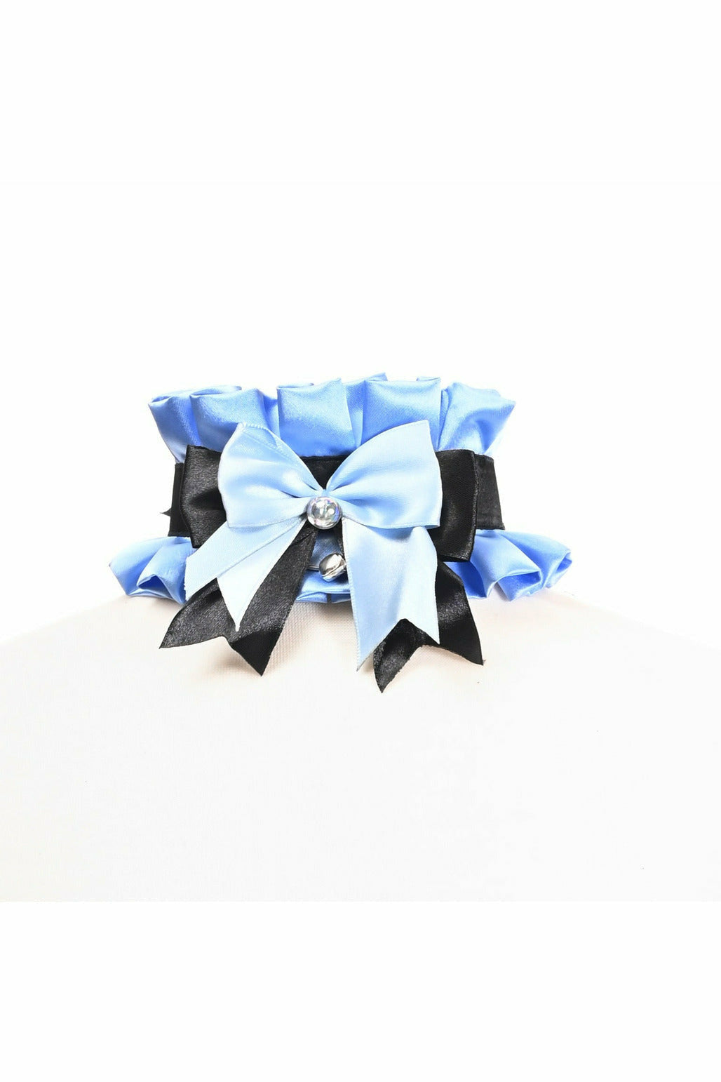 Kitten Collection Blue/Black Choker.