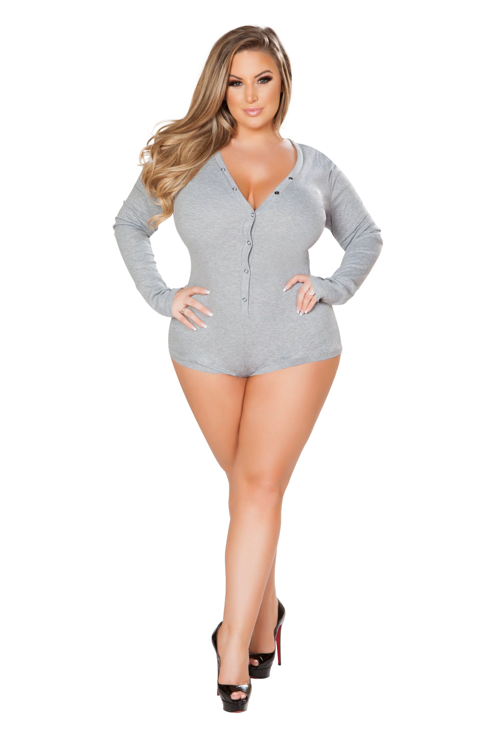 Roma Cozy and Comfy Sweater Romper Roma Confidential.
