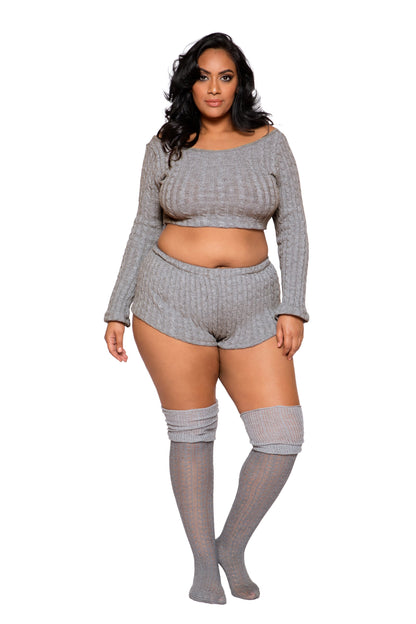 Roma Cozy & Comfy Pajama Short Set Roma Confidential.