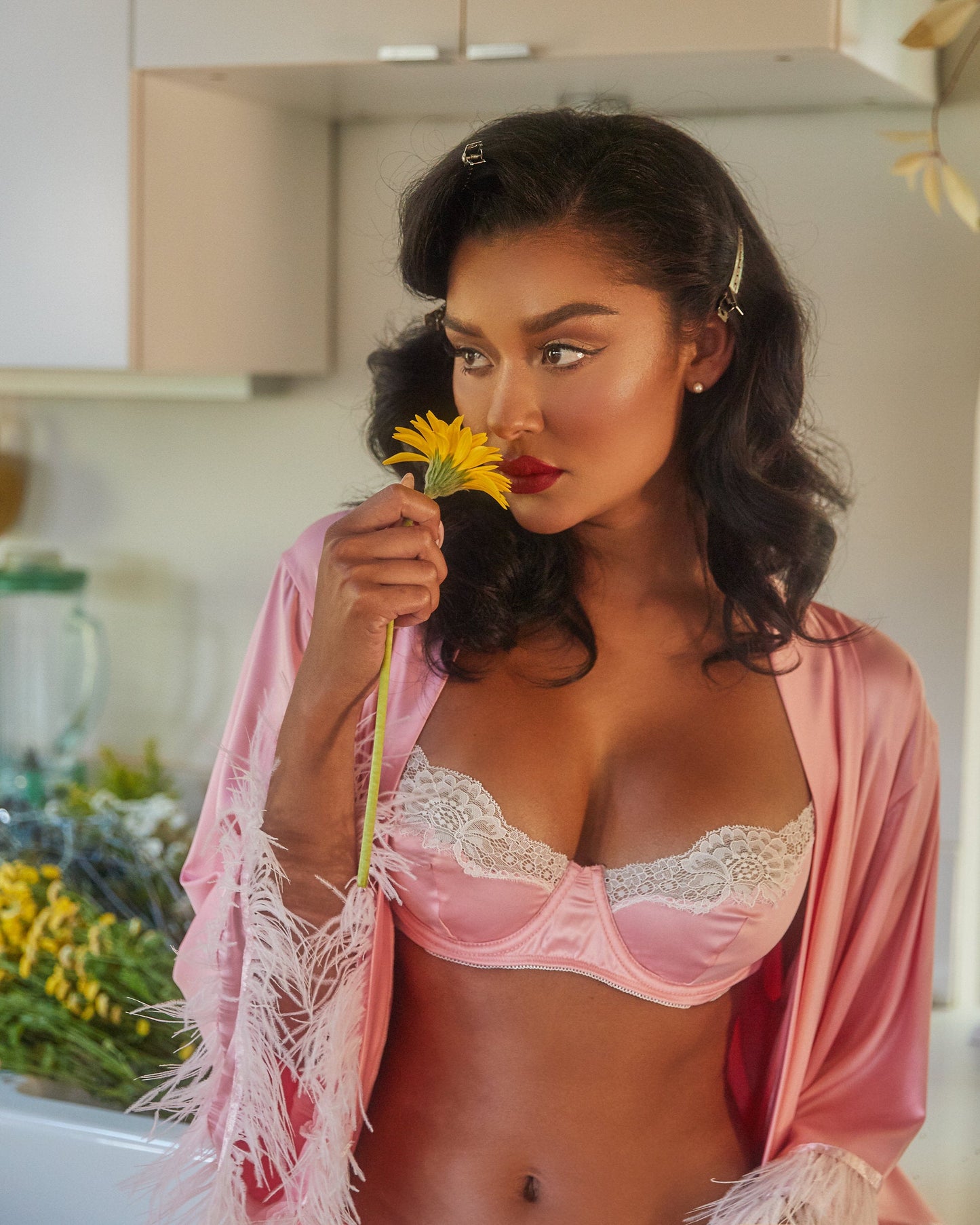 Roma 2pc Lace & Satin Underwire Bra Set Roma Confidential.