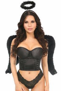 Lavish 3 PC Sexy Night Angel Corset Costume-Daisy Corsets