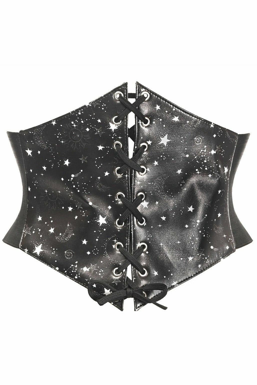 Lavish Celestial Lace-Up Corset Belt Cincher.