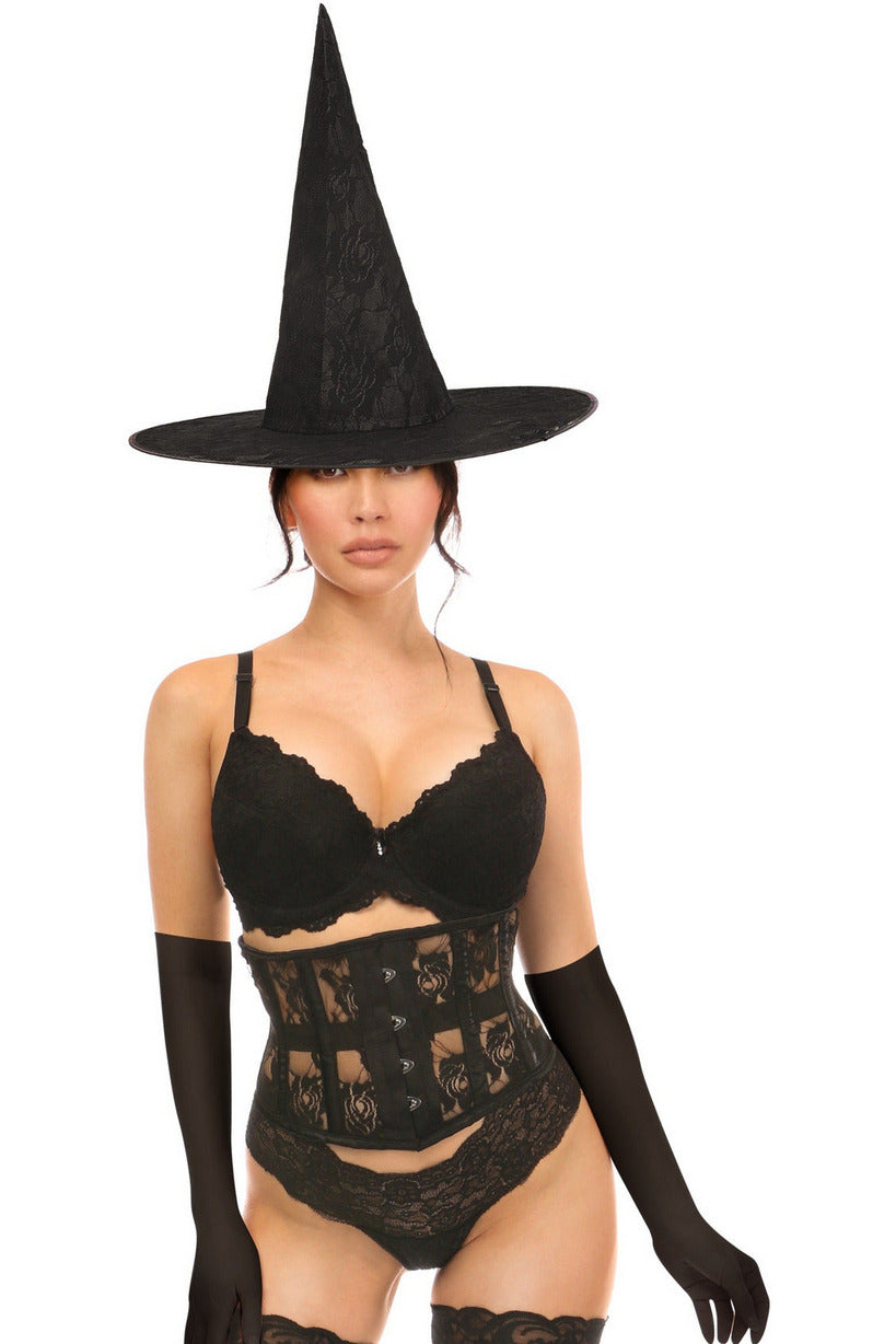 Lavish 3 PC Daring Witch Corset Costume.