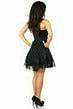 Lavish Black Lace Corset Dress.