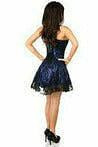 Lavish Blue Lace Corset Dress.