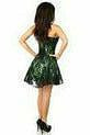 Lavish Green Lace Corset Dress.