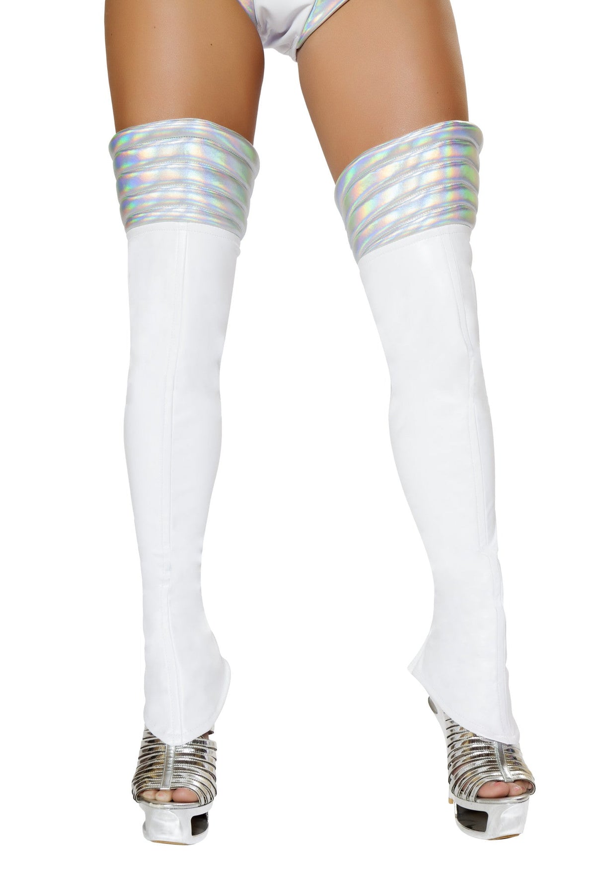 White Space Girl Leggings  - Costume Accessory-Roma Costume