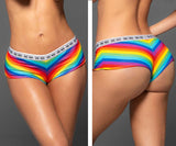 Mapale A Rainbow Cheeky Short Color As Shown-Mapale