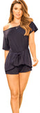 Mapale Romper Color Navy-Mapale