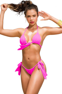 Mapale Two Piece Swimsuit Color Hot Pink-Mapale