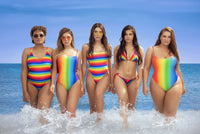Mapale Bikini Color Rainbow Prints-Mapale