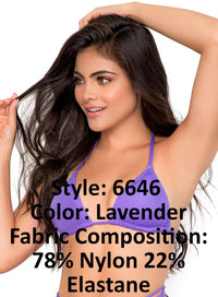 Mapale Triangle Top Color Lavender-Mapale