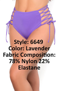 Mapale High Waist Bottom Color Lavender-Mapale