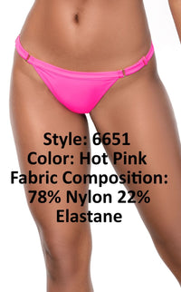 Mapale Bikini Bottom Color Hot Pink-Mapale
