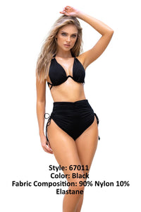 Mapale Underwired Two Piece Swimsuit Color Black-Mapale