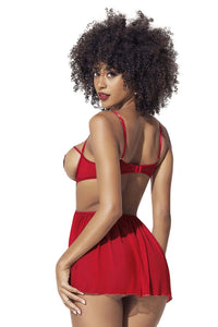 Mapale Babydoll Color Red-Mapale