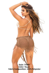 Mapale Multiway Cover Up Color Taupe-Mapale