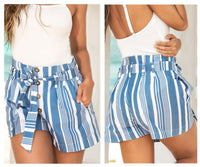 Mapale Shorts Color Blue Stripes-Mapale