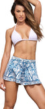 Mapale Beach Shorts Cover Up Color Printed-Mapale