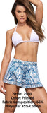 Mapale Beach Shorts Cover Up Color Printed-Mapale