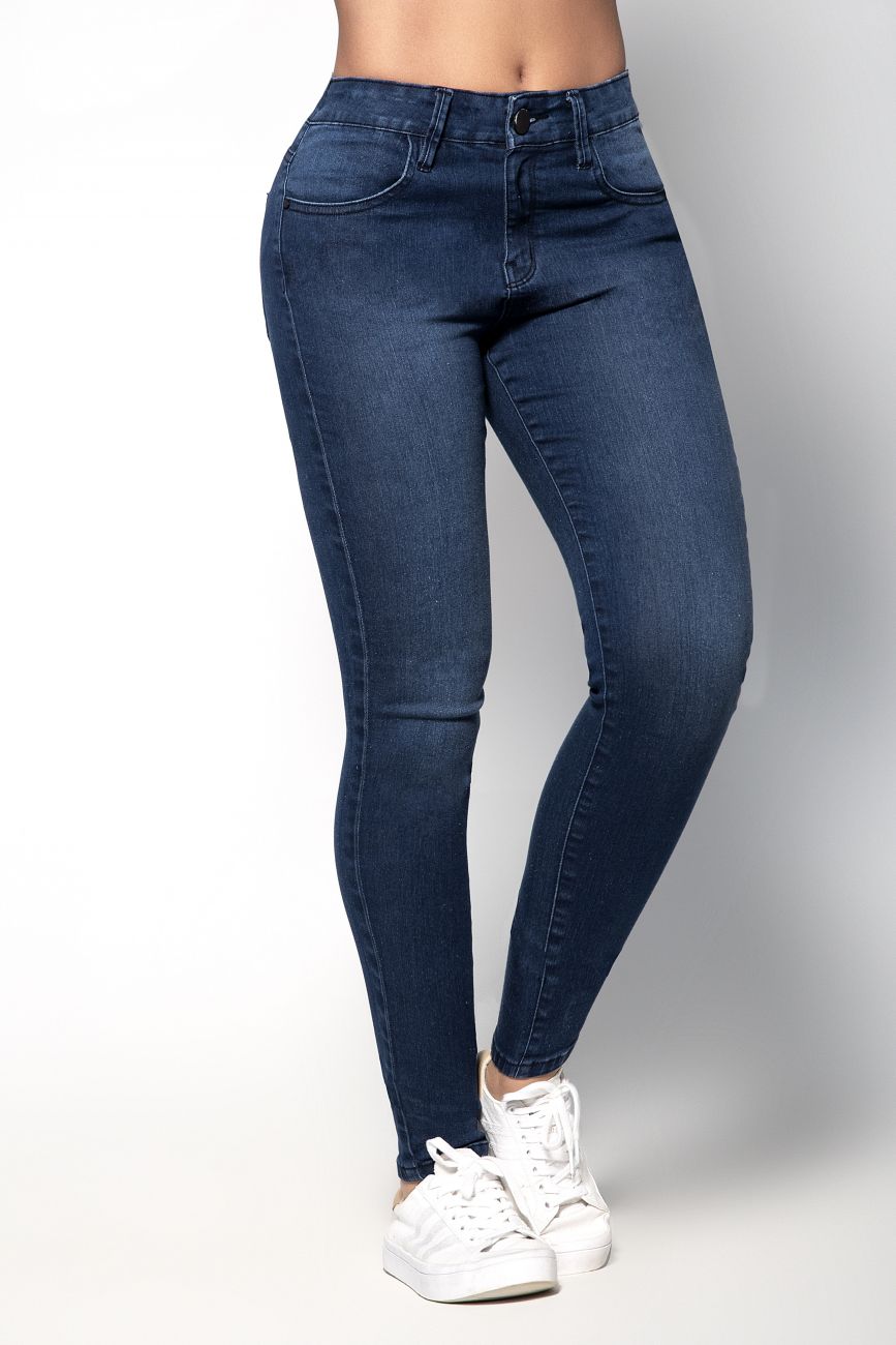 Mapale D Butt Lifting Jeans with Body Shaper Color Blue – Unspoken Fashion