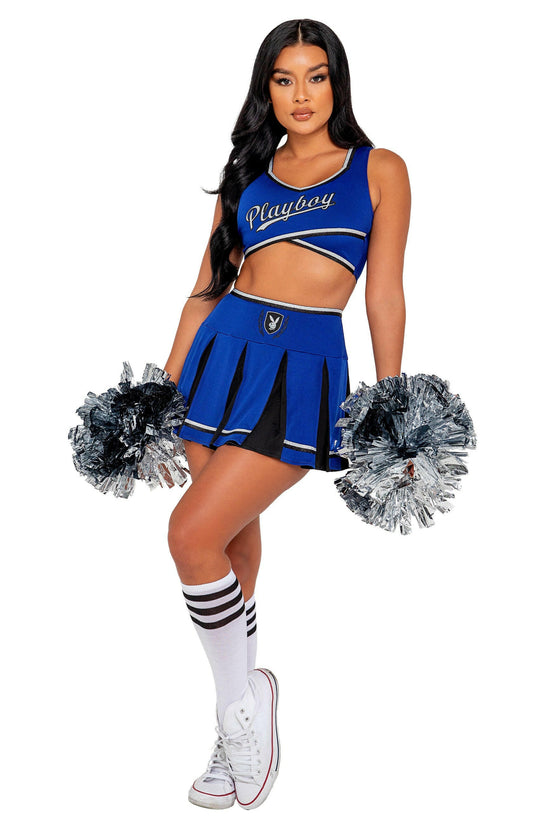 Roma 3PC Playboy Cheer Squad Costume.