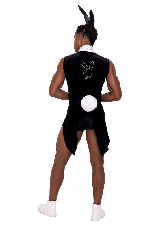 Roma 8PC Playboy Mens Tuxedo Bunny Costume.