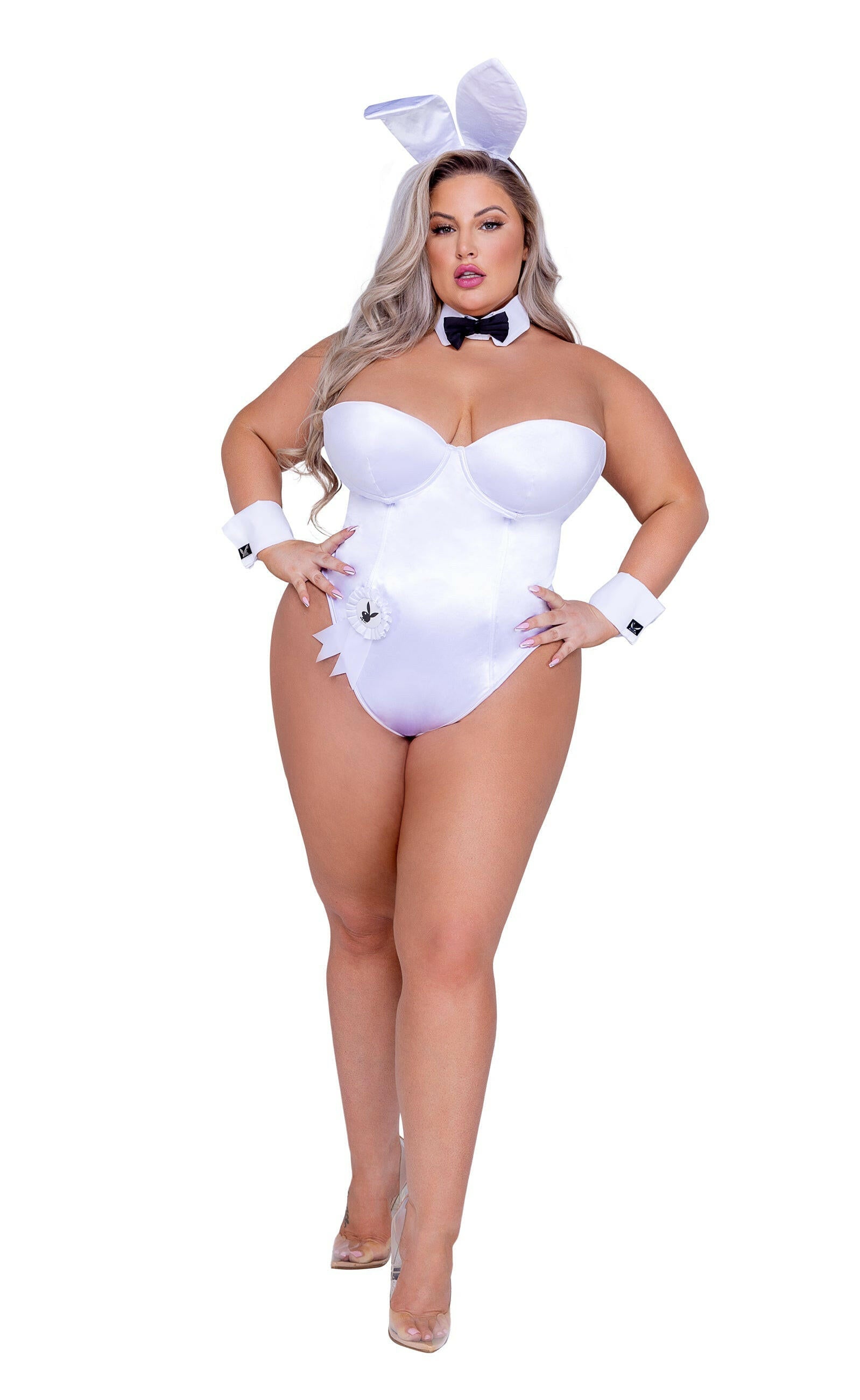 8pc Playboy Bunny Costume-Roma Costume