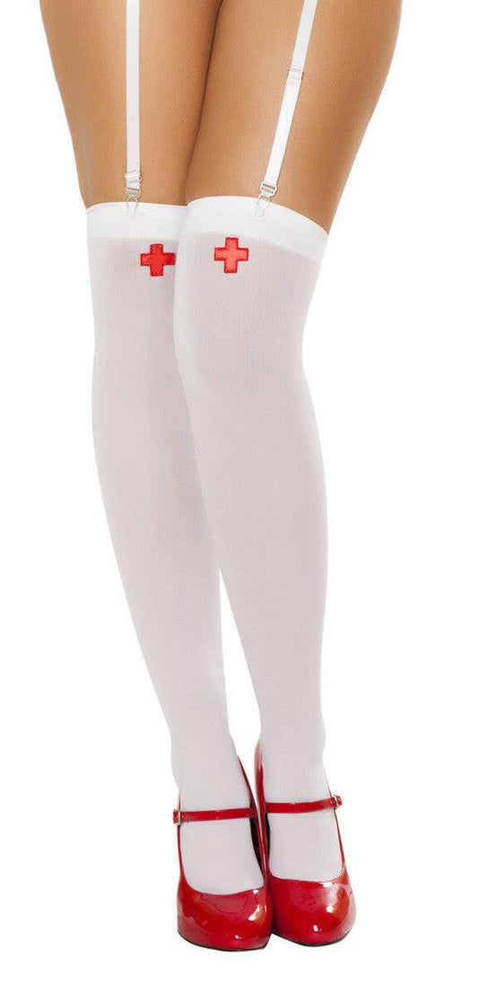 Roma Nurse Stockings - Fantasy Costume Accessory.