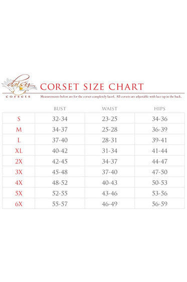 Top Drawer 4 PC Pin-Up Bunny Corset Costume-Daisy Corsets