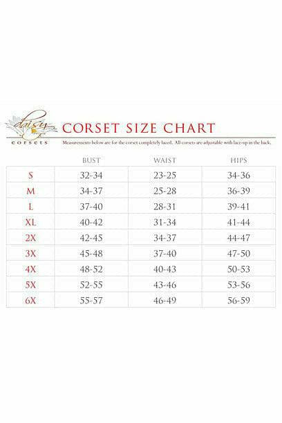 Lavish Sunset Holo Short Bustier-Daisy Corsets