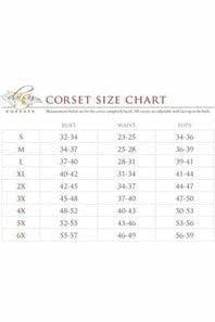 Lavish Wet Look Faux Leather Lace-Up Over Bust Corset.