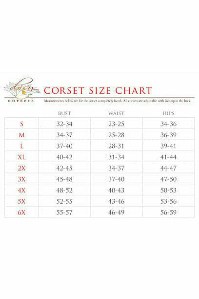 Top Drawer Red Patent Steel Boned Corseted Dress-Daisy Corsets