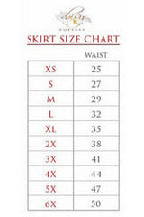 Sunset Holo Skater Skirt-Daisy Corsets