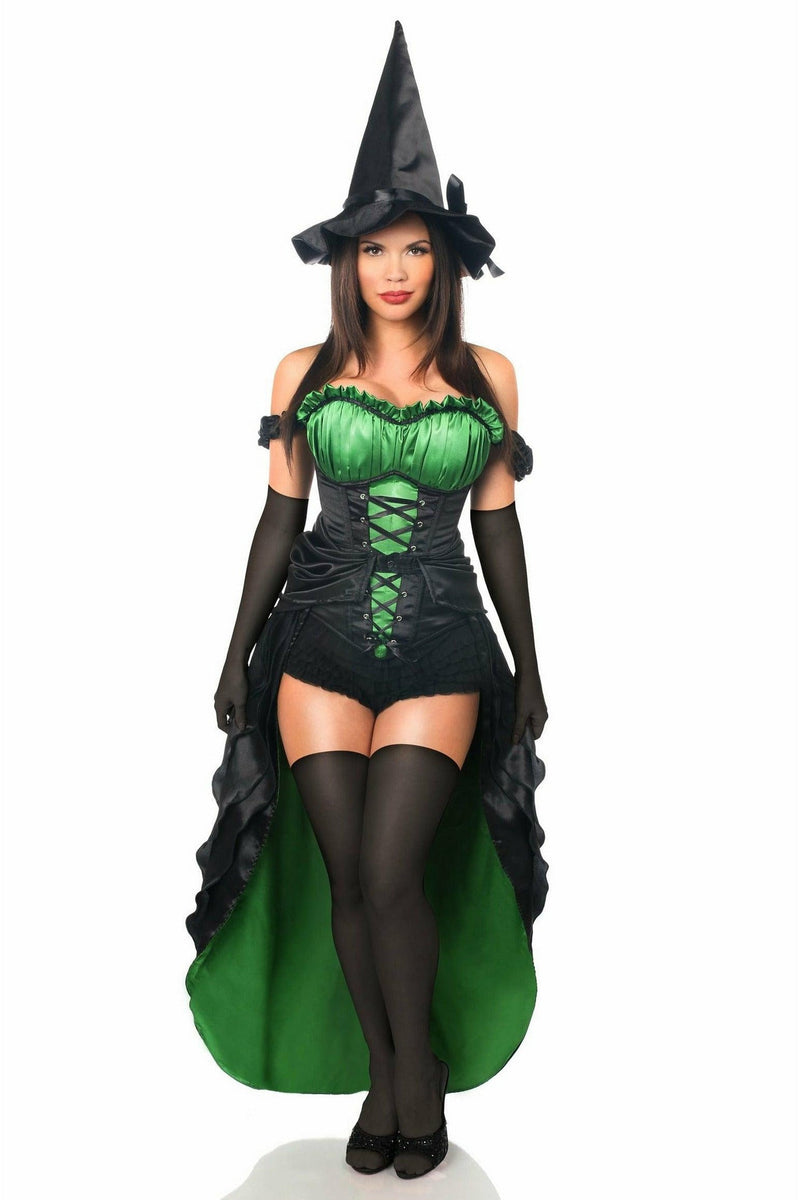 Top Drawer Premium 5 PC Spellbound Witch Costume-Daisy Corsets