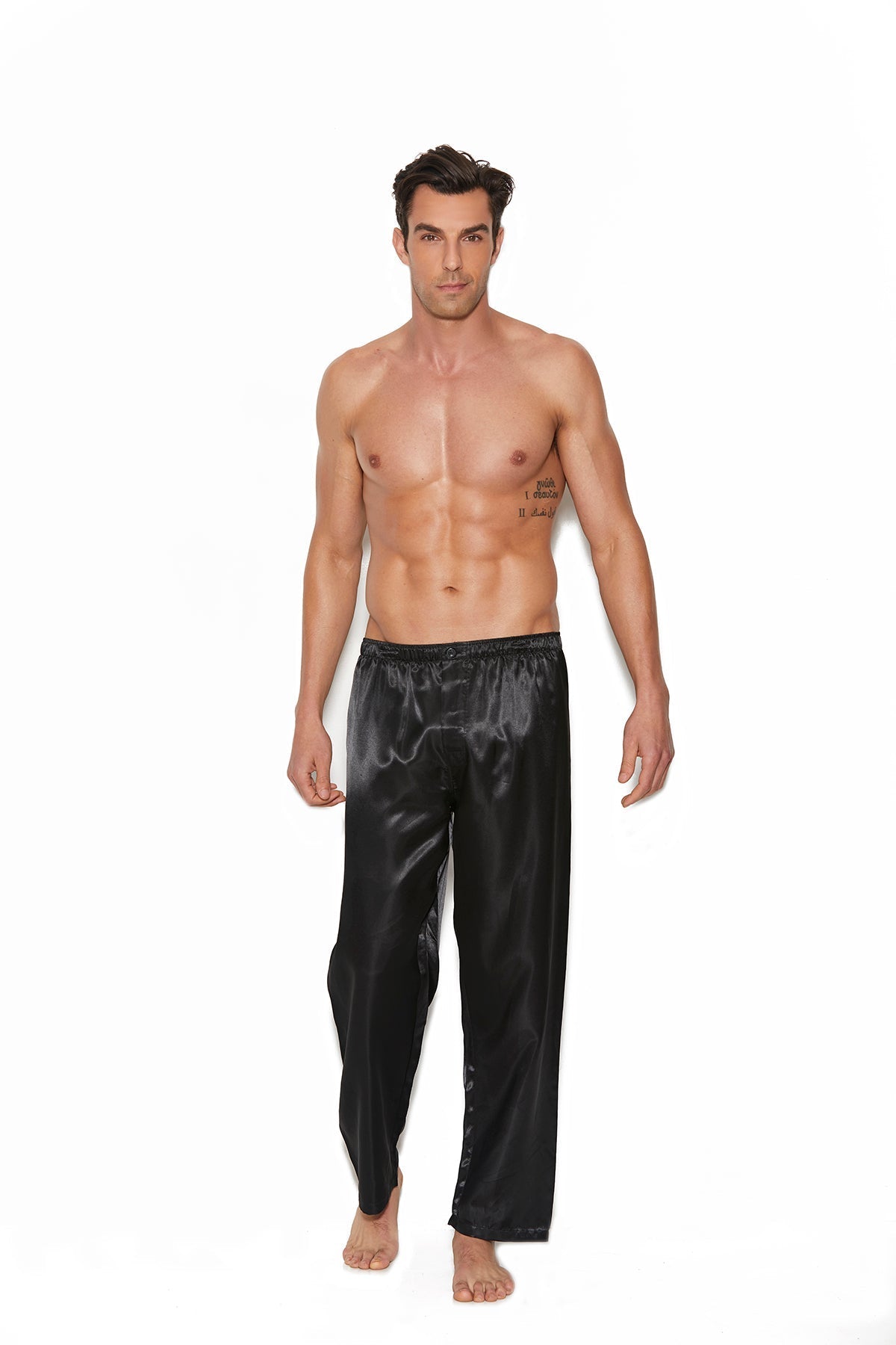 Elegant Moments Charmeuse Satin Mens Pants.
