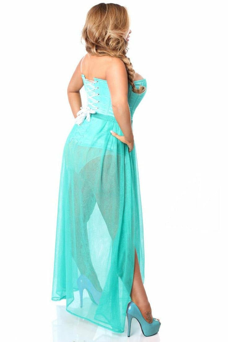 Lavish 2 PC Ice Princess Corset Costume.
