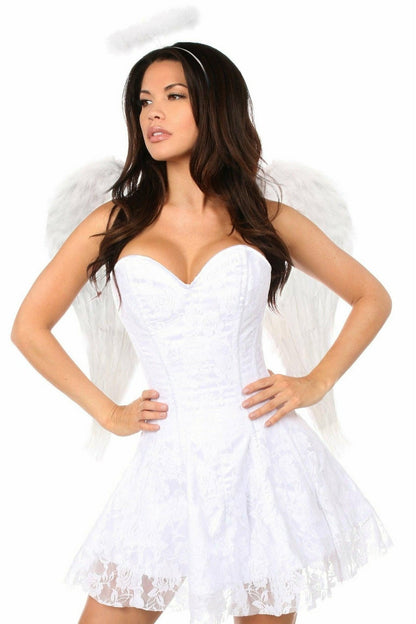Lavish 3 PC Innocent Angel Corset Costume.