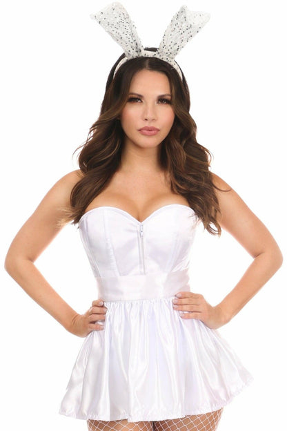 Lavish 3 PC Sexy Bunny Corset Costume.