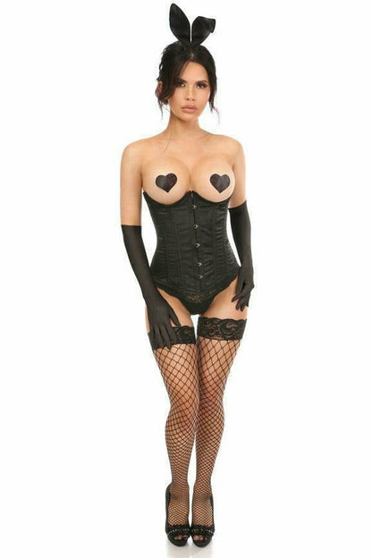 Lavish 4 PC Seductive Bunny Corset Costume.