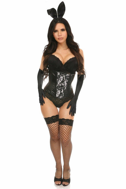 Lavish 4 PC Sexy Bunny Corset Costume.