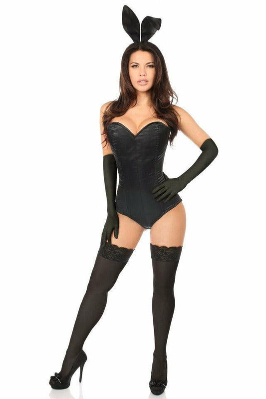 Lavish 4 PC Sexy Bunny Corset Costume.