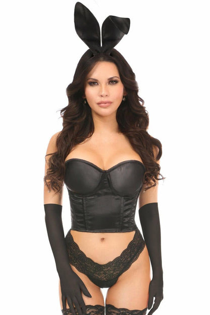 Lavish 4 PC Sexy Bustier Bunny Costume.