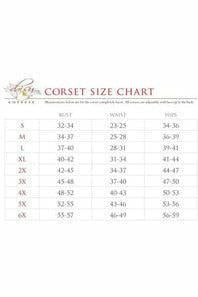 Lavish Black Sheer Lace Waist Cincher Corset.