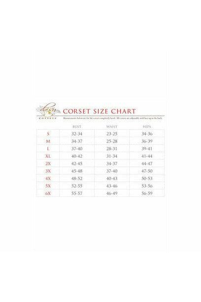 Lavish Black Velvet Corset Belt Cincher.