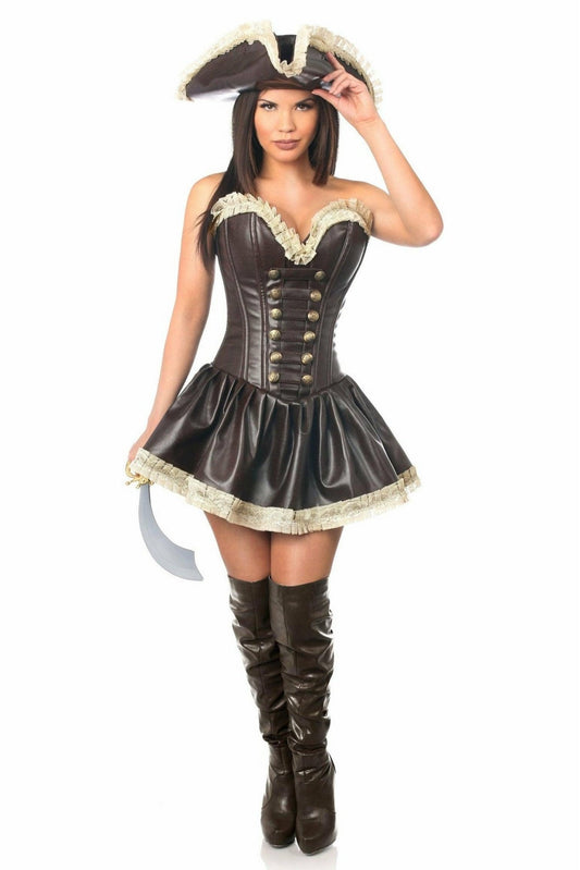 Top Drawer 3 PC Pirate Lady Costume.