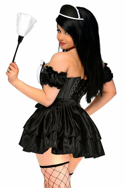 Top Drawer 4 PC French Maid Costume.