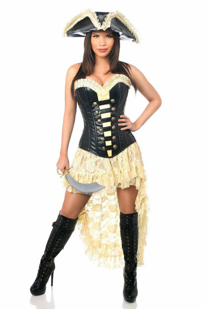 Top Drawer 4 PC Pirate Wench Costume.